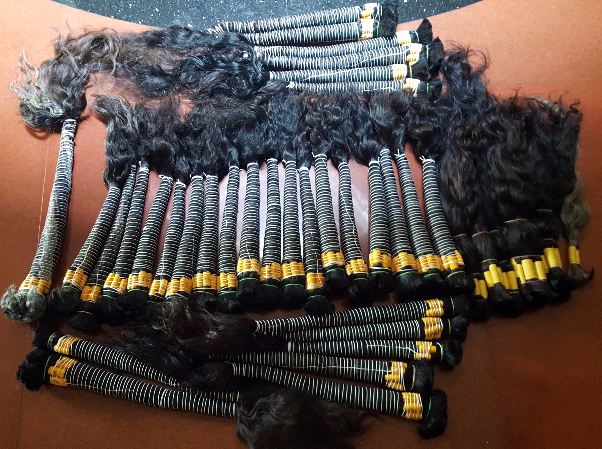 Temple Virgin Remy Bulk Hair-1